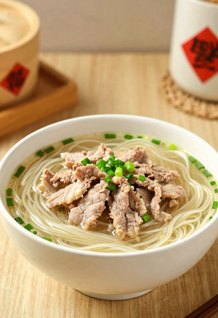 19 Pork Soup Recipes That Are Hearty and Satisfying - 6. Ginger Pork Noodle Soup 1