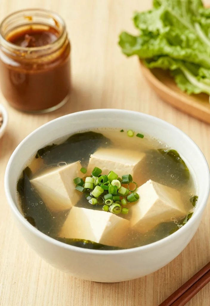 19 Protein Soup Recipes for Filling and Nourishing Meals - 16. Miso Soup with Tofu and Seaweed 1