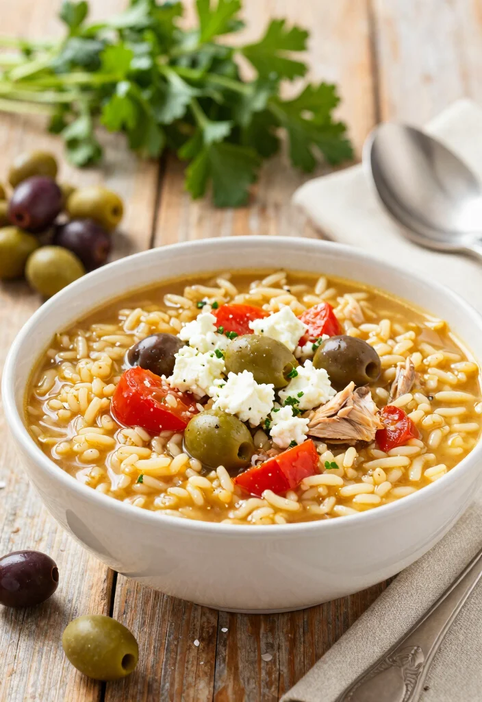 19 Turkey Rice Soup Recipes Perfect for Leftovers - 19. Mediterranean Turkey Rice Soup 1