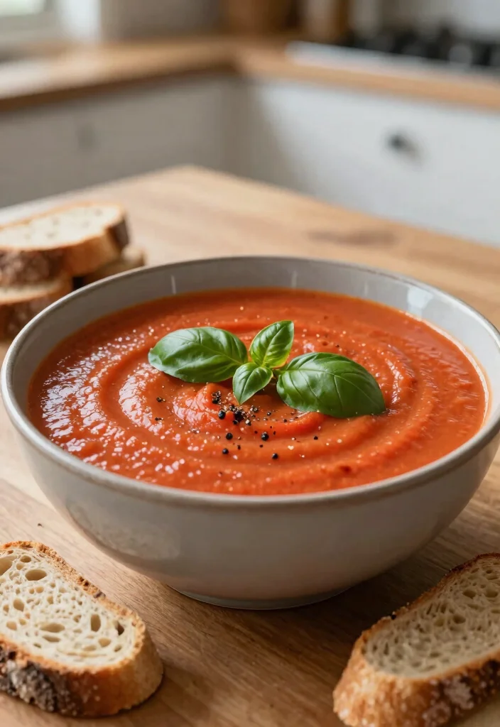 20 Best Soup Recipes Everyone Should Try - 1. Creamy Tomato Basil Soup 1
