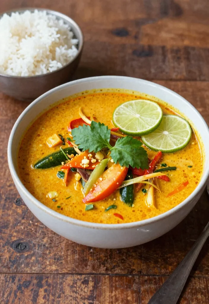 20 Cheap Soup Recipes That Feed the Whole Family - 10. Thai Coconut Curry Soup 1