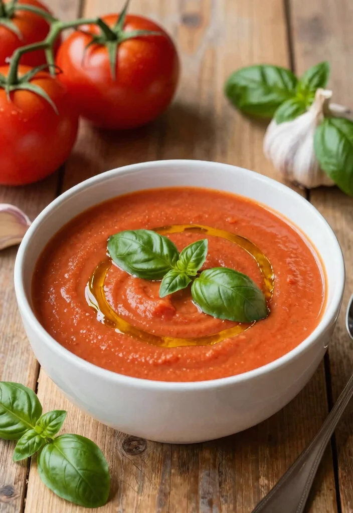 20 Healthy Soup Recipes for Clean Eating - 1. Creamy Tomato Basil Soup 1