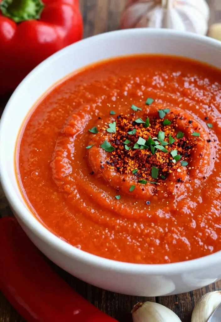 20 Healthy Soup Recipes for Clean Eating - 13. Roasted Red Pepper Soup 1