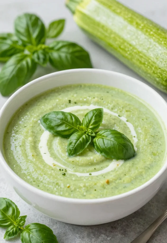 20 Healthy Soup Recipes for Clean Eating - 15. Zucchini Basil Soup 1