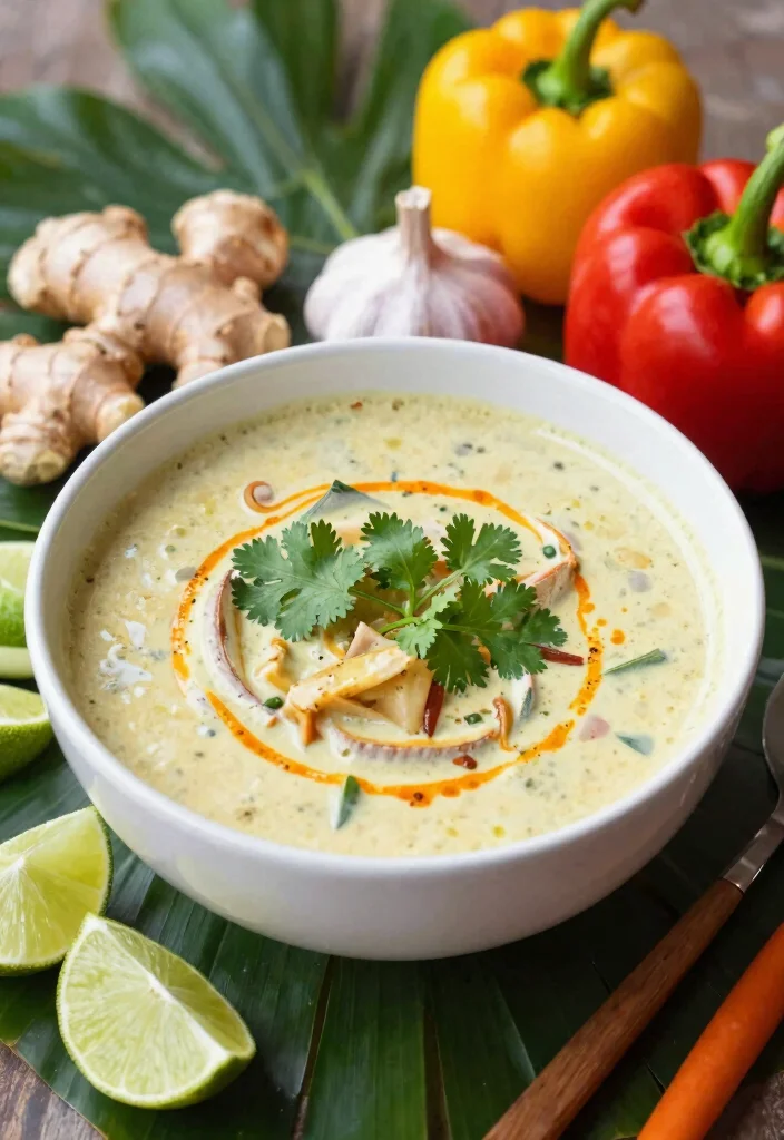 20 Healthy Soup Recipes for Clean Eating - 4. Thai Coconut Curry Soup 1