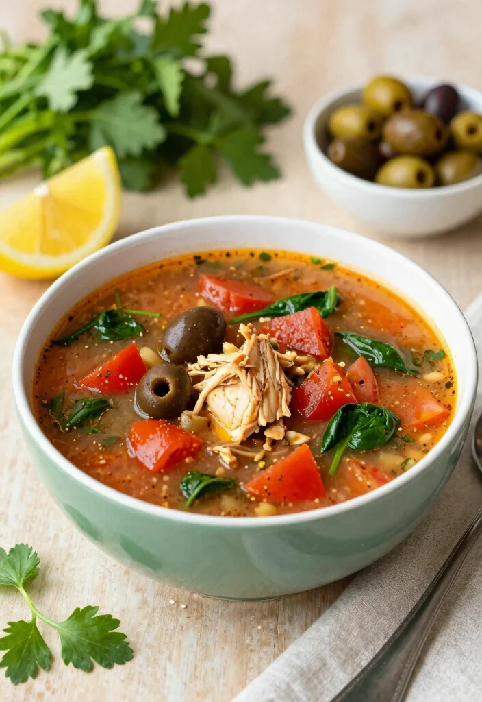 20 Instant Pot Chicken Soup Recipes for Busy Weeknights - 8. Mediterranean Chicken Soup 1