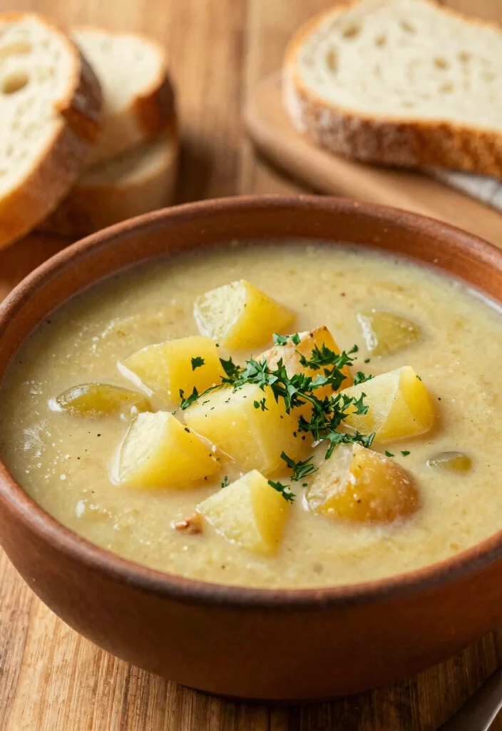 20 Potato Soup Recipes That Are Thick and Comforting - 16. Rustic Vegan Potato Soup 1