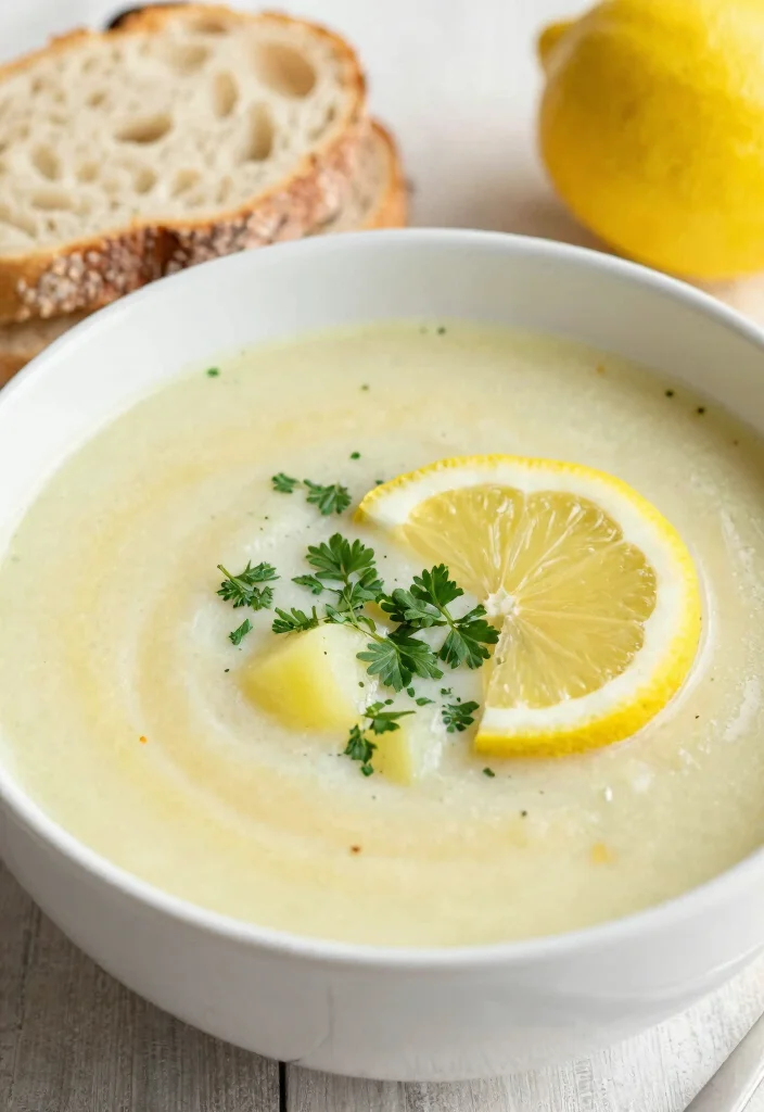 20 Potato Soup Recipes That Are Thick and Comforting - 17. Zesty Lemon Potato Soup 1