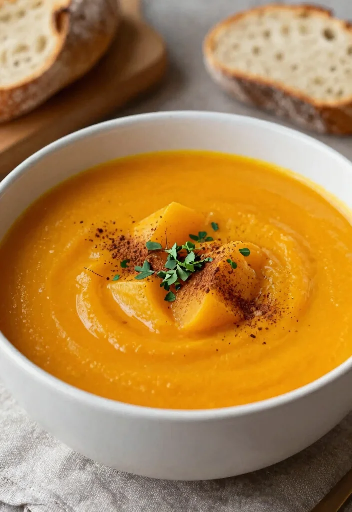 20 Potato Soup Recipes That Are Thick and Comforting - 18. Pumpkin Potato Soup 1
