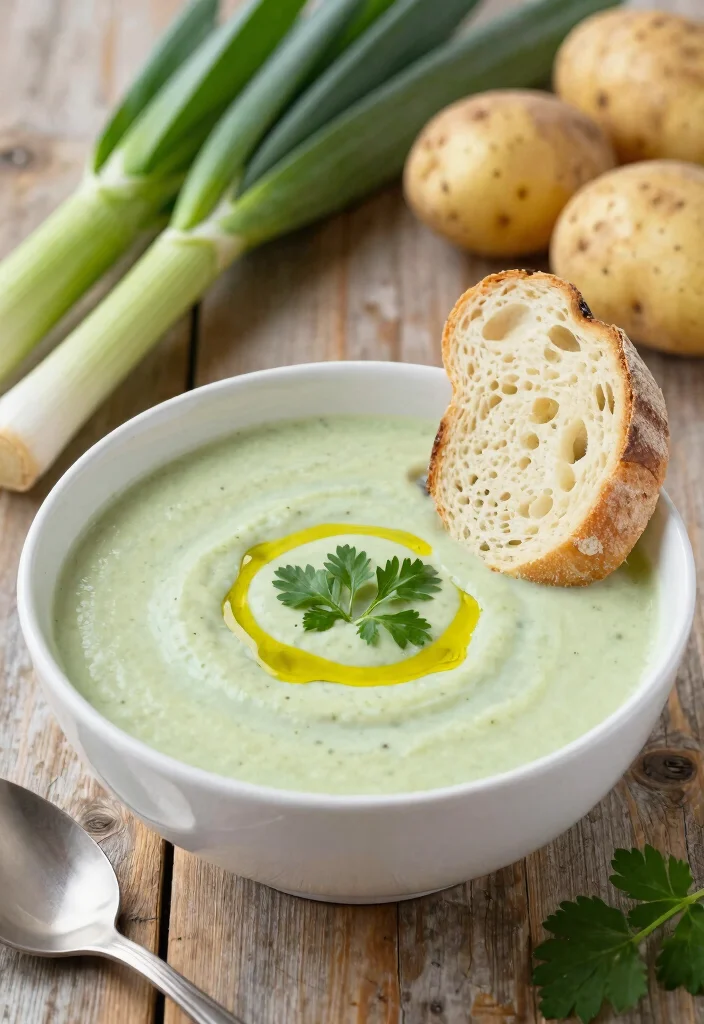 20 Potato Soup Recipes That Are Thick and Comforting - 4. Creamy Potato Leek Soup 1