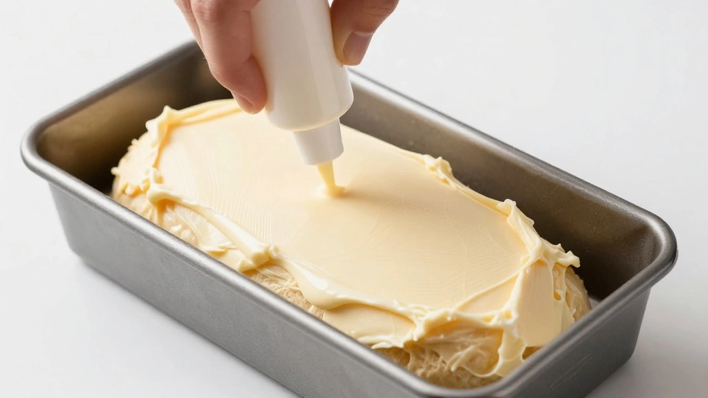 4-Ingredient Banana Bread (Quick & Easy) - Step 2: Prepare Loaf Pan 1