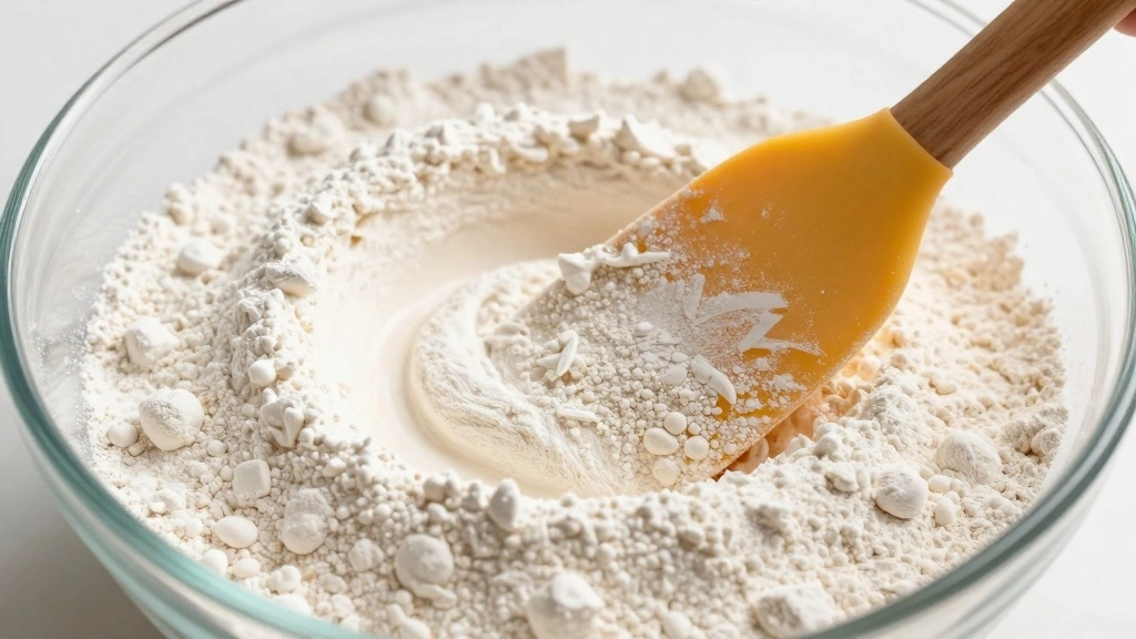 4-Ingredient Banana Bread (Quick & Easy) - Step 6: Fold in Flour 1