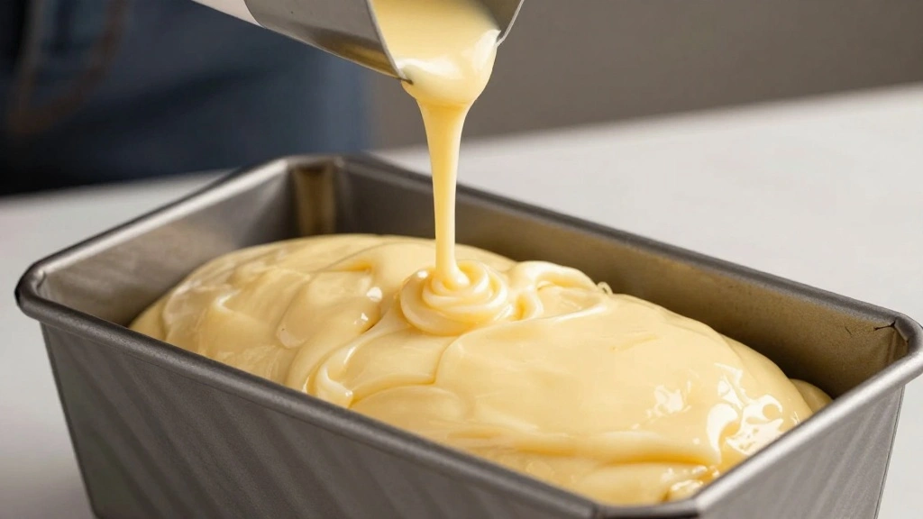 Award-Winning Banana Bread Recipe (Best Ever) - Step 6: Pour Batter into Loaf Pan 1