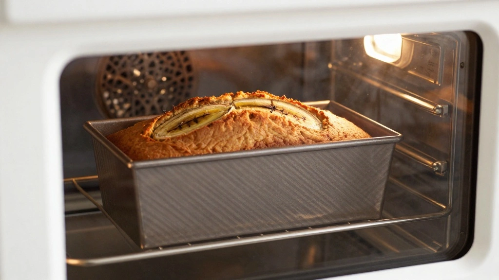 Banana Bread Recipe with Chocolate Chips (Classic & Moist) - Step 7: Bake the Bread 1