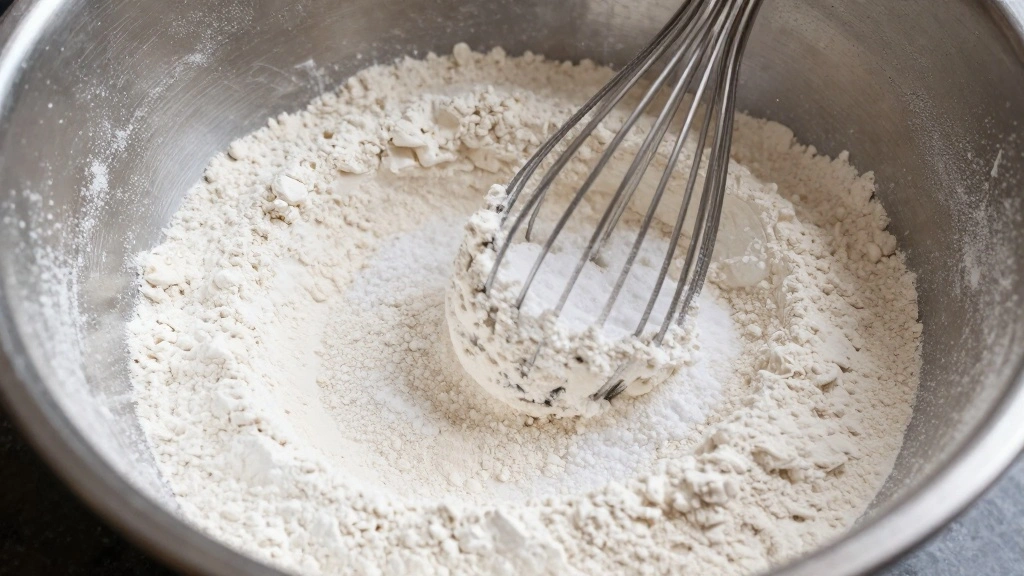 Banana Buttermilk Muffins (Soft & Fluffy) - Step 3: Mix Dry Ingredients 1