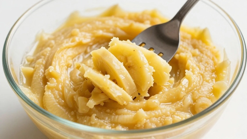 Banana Chocolate Chip Cookies (Chewy & Soft) - Step 4: Mash Bananas 1