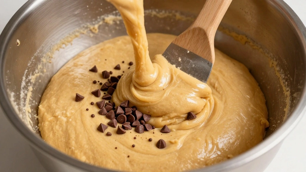 Banana Chocolate Chip Cookies (Chewy & Soft) - Step 6: Fold in Chocolate Chips 1