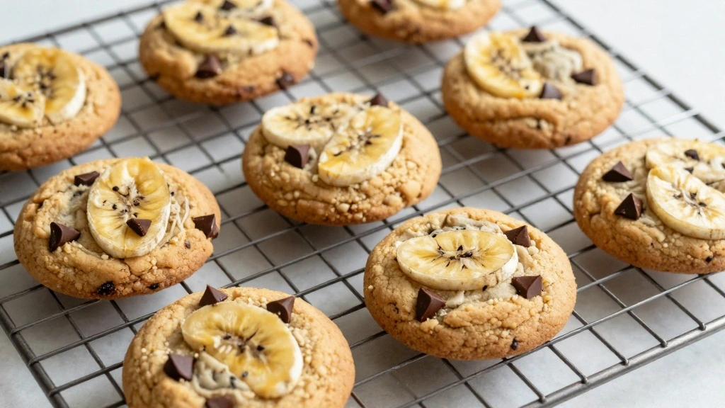 Banana Chocolate Chip Cookies (Chewy & Soft) - Step 9: Cool and Serve 1