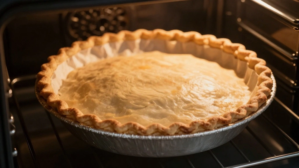 Banana Cream Pie with Pudding (Easy & Creamy) - Step 2: Blind Bake the Crust 1