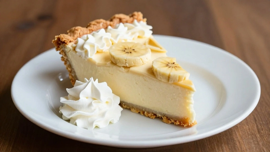 Banana Cream Pie with Pudding (Easy & Creamy) - Step 8: Serve and Enjoy 1