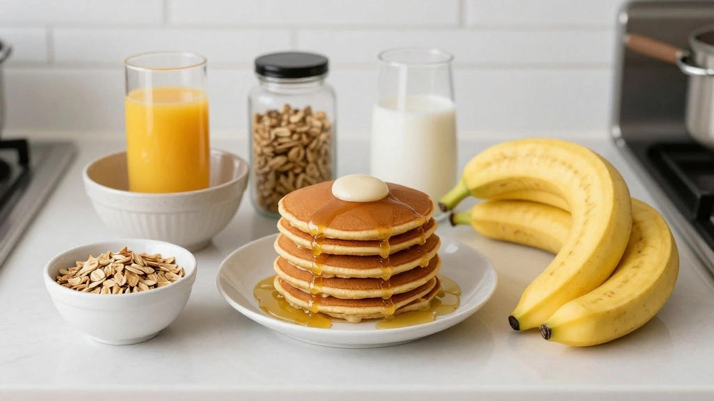 Banana Oatmeal Pancakes (Healthy & Filling) - Step 1: Prepare Ingredients 1