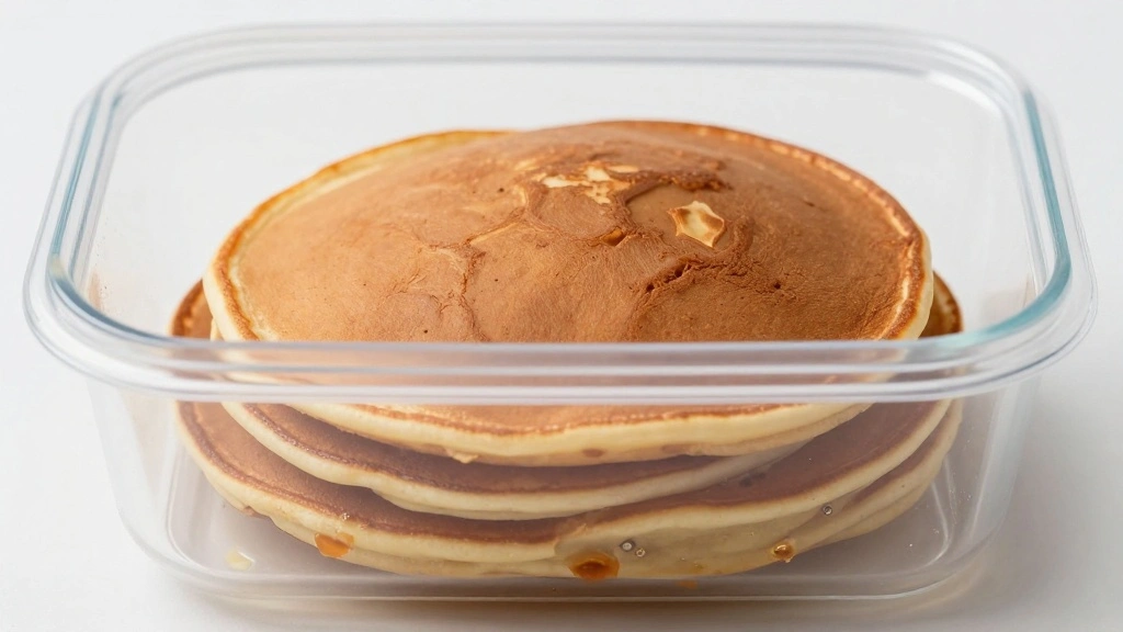 Banana Oatmeal Pancakes (Healthy & Filling) - Step 8: Store Leftovers 1