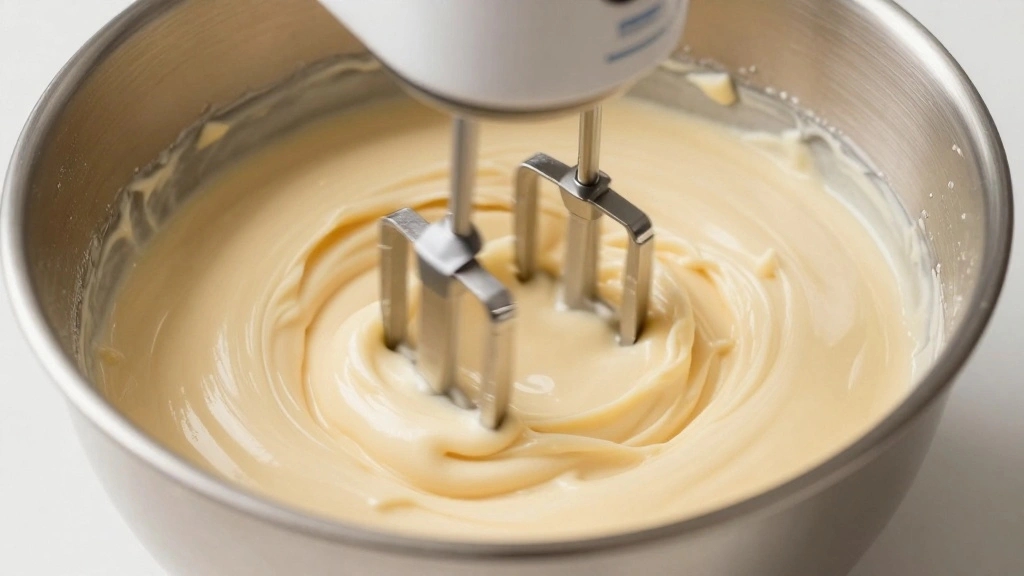 Banana Poke Cake (With Vanilla Pudding) - Step 2: Mix the Cake Batter 1