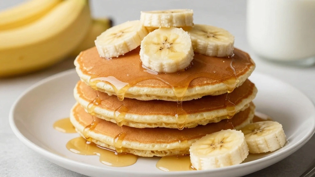 Banana Protein Pancakes (High-Protein Breakfast) - Step 8: Serve the Pancakes 1