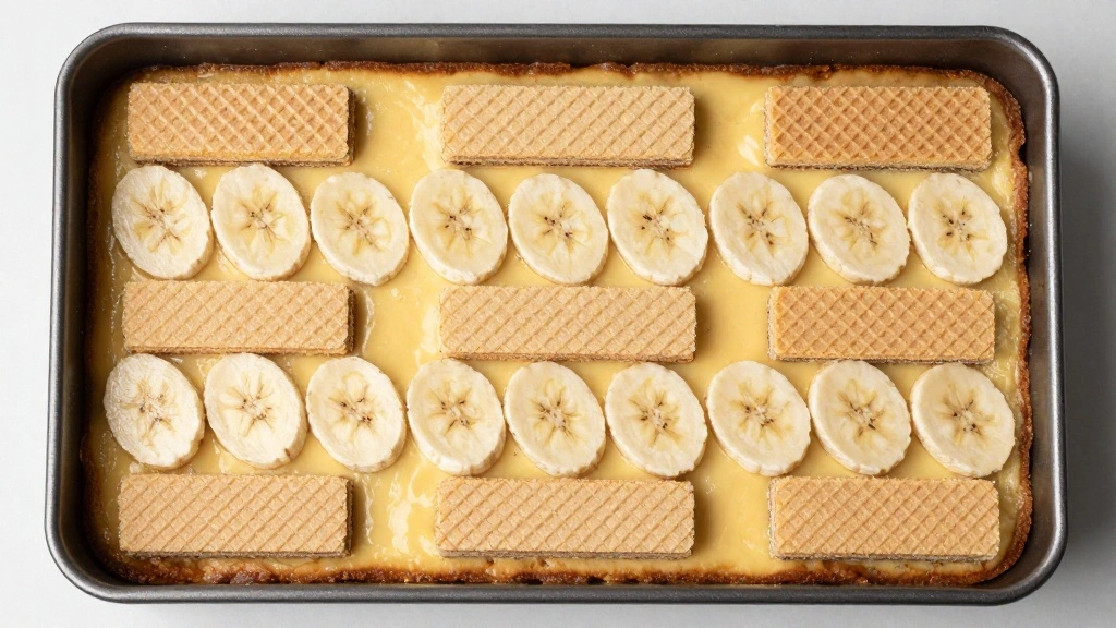 Banana Pudding Cake (Classic Southern Dessert) - Step 5: Layer the Cake 1