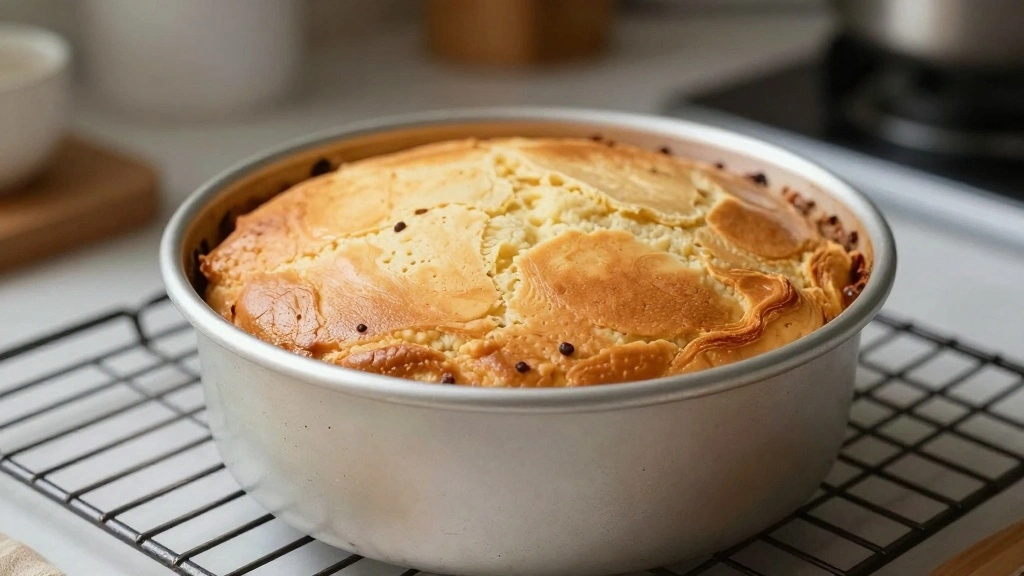 Banana Pudding Cake Recipe (Moist & Creamy) - Step 4: Cool the Cake 1