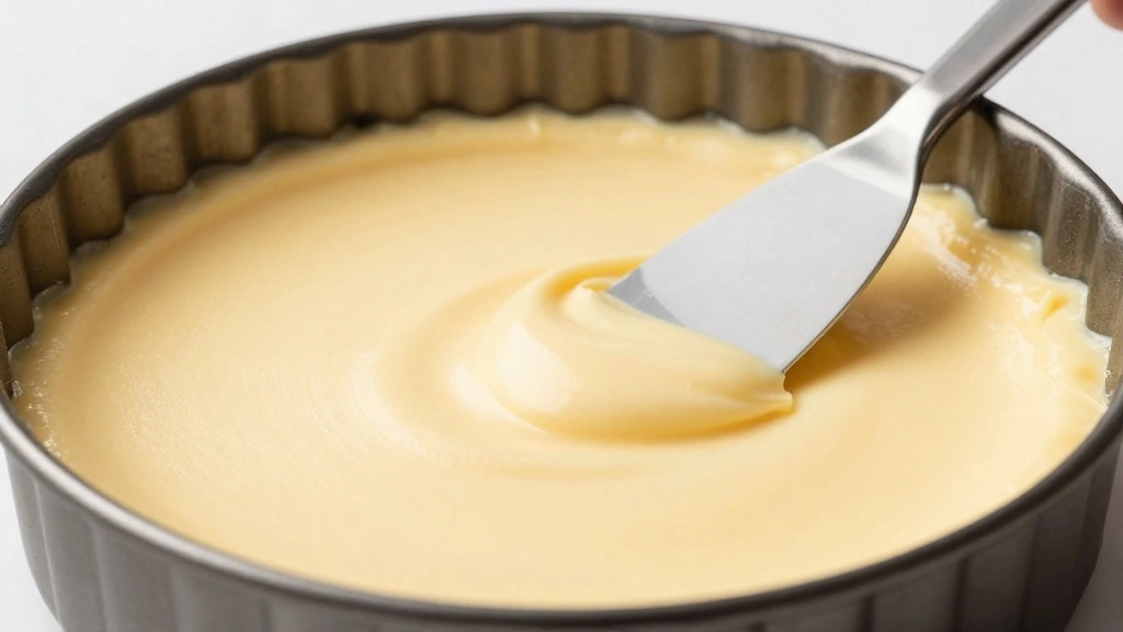 Banana Pudding Cheesecake Recipe (Creamy & Rich) - Step 5: Pour Filling Over Crust 1