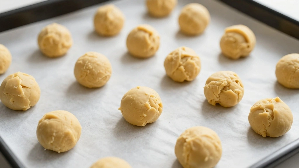Banana Pudding Cookies (Southern-Style Dessert) - Step 7: Portion the Dough 1