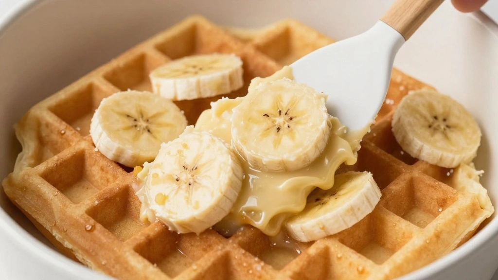 Banana Waffles (Crispy Outside, Fluffy Inside) - Step 5: Incorporate Mashed Bananas 1