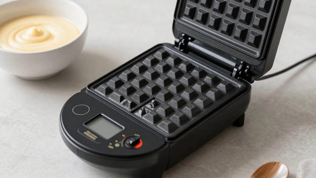 Banana Waffles (Crispy Outside, Fluffy Inside) - Step 6: Preheat the Waffle Maker 1