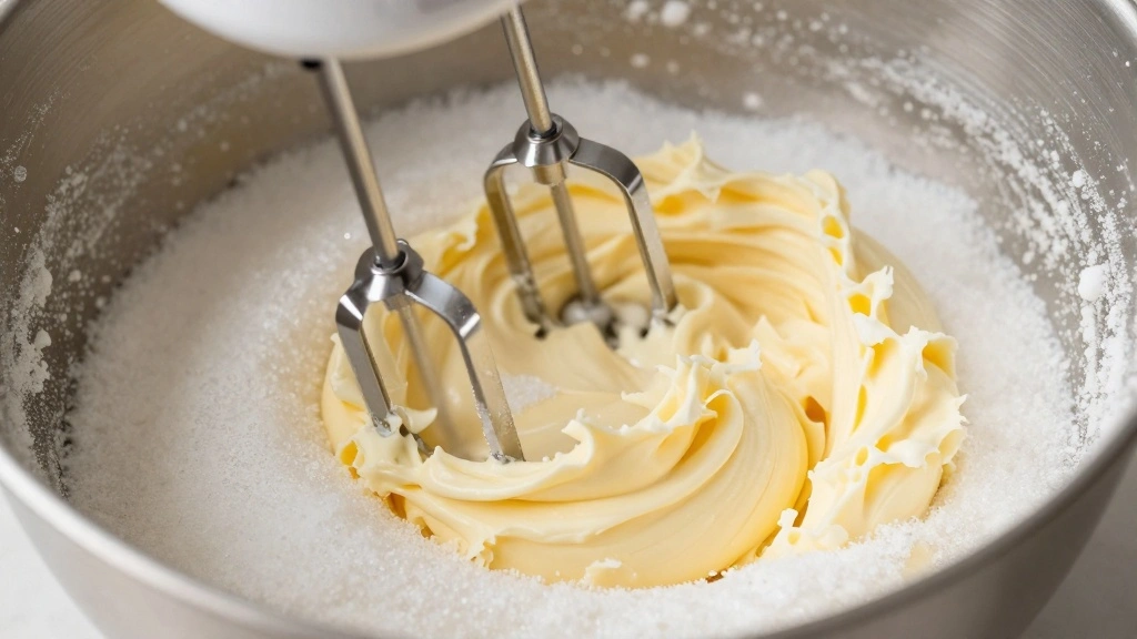 Banana Walnut Cake (Soft & Nutty) - Step 2: Cream Butter and Sugar 1