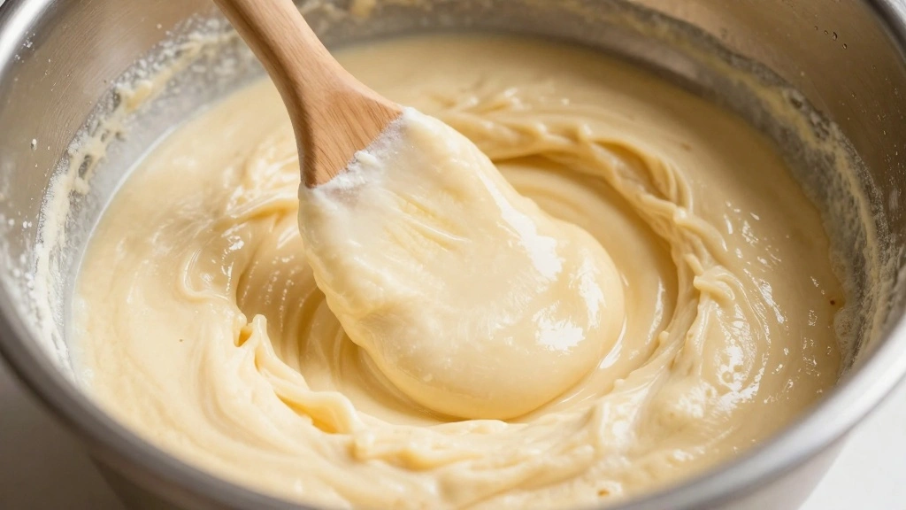 Banana Walnut Cake (Soft & Nutty) - Step 6: Incorporate Dry Ingredients 1