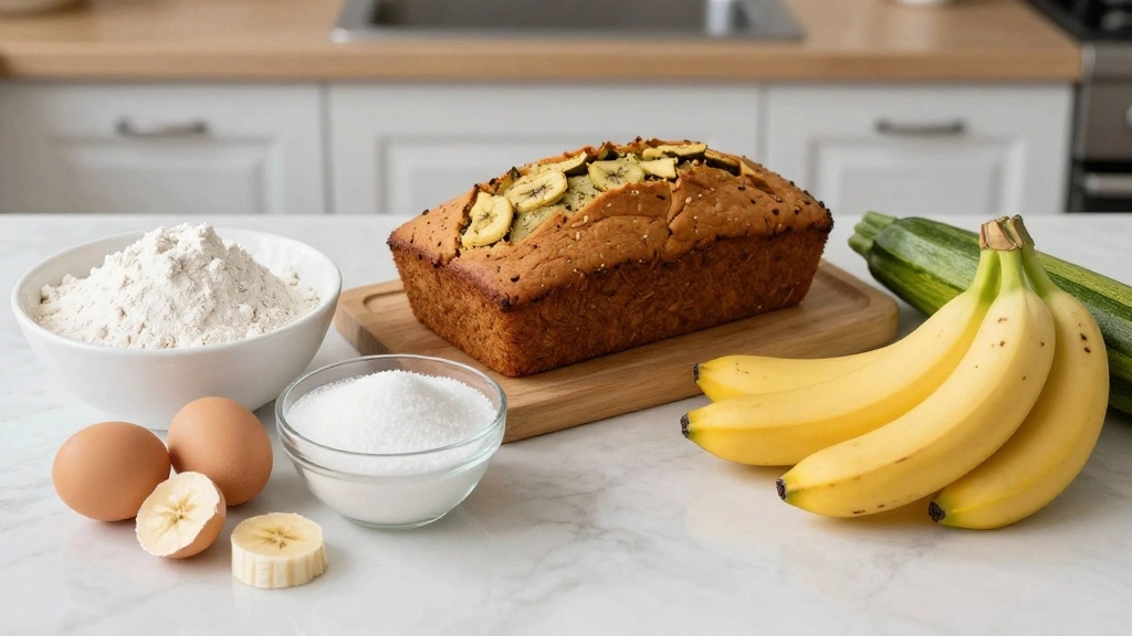 Banana Zucchini Bread (Moist & Not Too Sweet) - Step 1: Prepare Ingredients 1