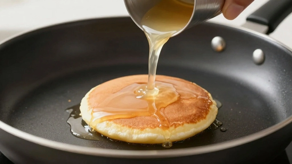 Banana and Egg Pancakes (2-Ingredient Recipe) - Step 6: Pour the Batter 1