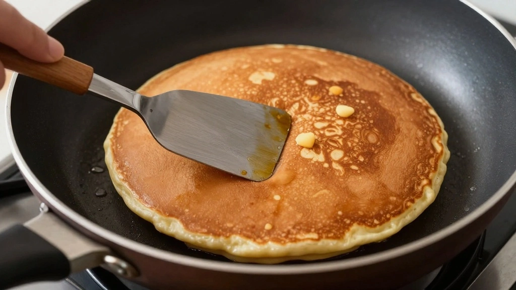 Banana and Egg Pancakes (2-Ingredient Recipe) - Step 8: Flip and Finish Cooking 1