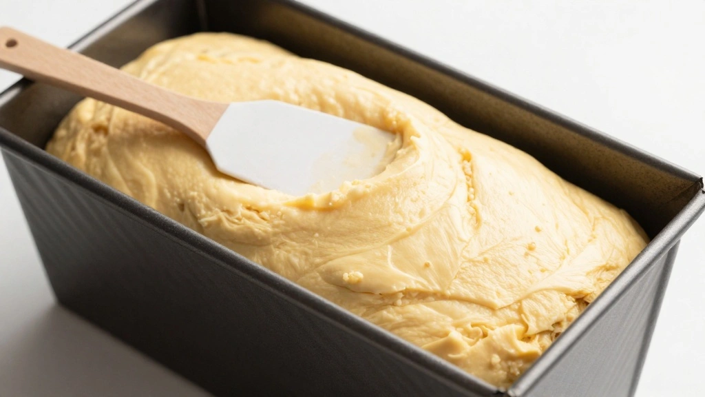 Carrot Cake Banana Bread (Moist Hybrid Recipe) - Step 5: Transfer Batter to Pan 1