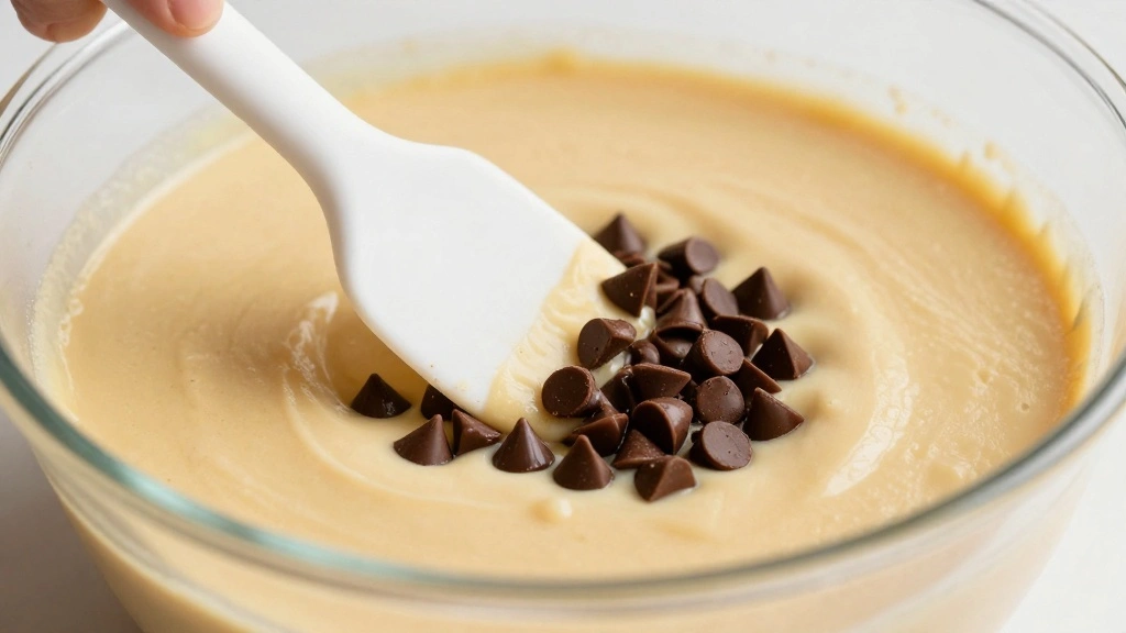 Chocolate Chip Banana Bread Muffins (Bakery-Style) - Step 6: Fold in Chocolate Chips 1