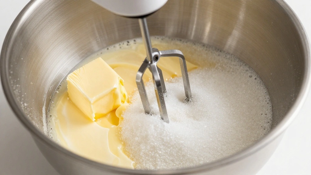 Chocolate Chip Banana Bread Recipe (Ultra Moist) - Step 3: Cream Butter and Sugar 1