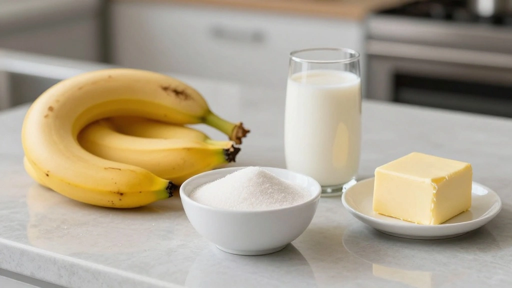 Easy Banana Bread Recipe (Beginner-Friendly) - Step 1: Prepare Ingredients 1