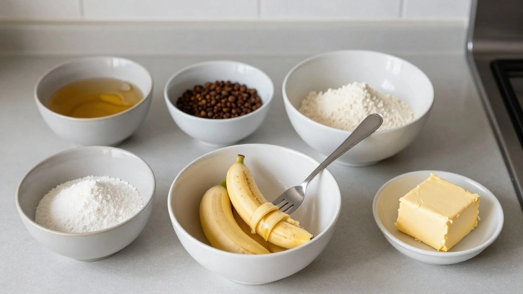 Easy Banana Pancakes (Quick Breakfast Recipe) - Step 1: Prepare Ingredients 1