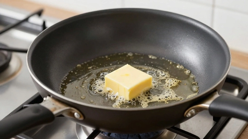 Easy Banana Pancakes (Quick Breakfast Recipe) - Step 5: Preheat Skillet 1