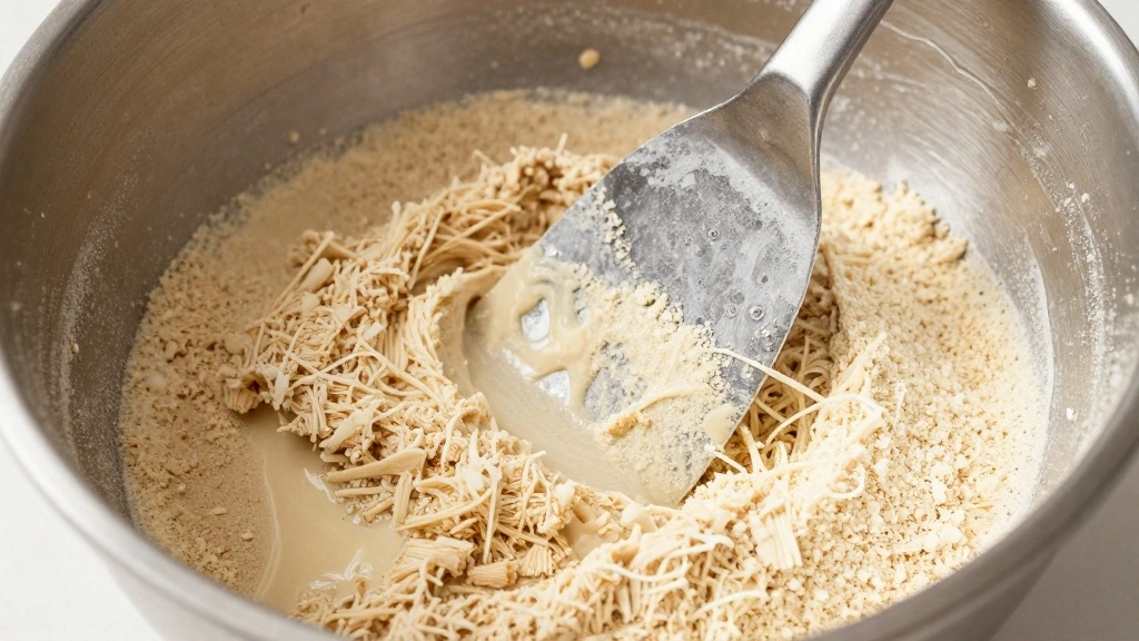 Easy Chocolate Chip Banana Bread (One-Bowl Recipe) - Step 5: Fold Dry Into Wet Ingredients 1