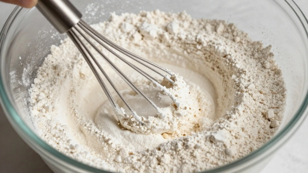 Healthy Banana Bread Recipe (Light & Naturally Sweetened) - Step 5: Combine Dry Ingredients 1