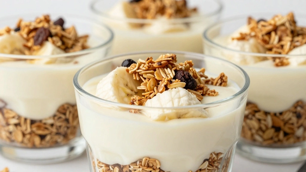 High-Protein Banana Pudding (Healthy Dessert) - Step 5: Layer the Pudding 1