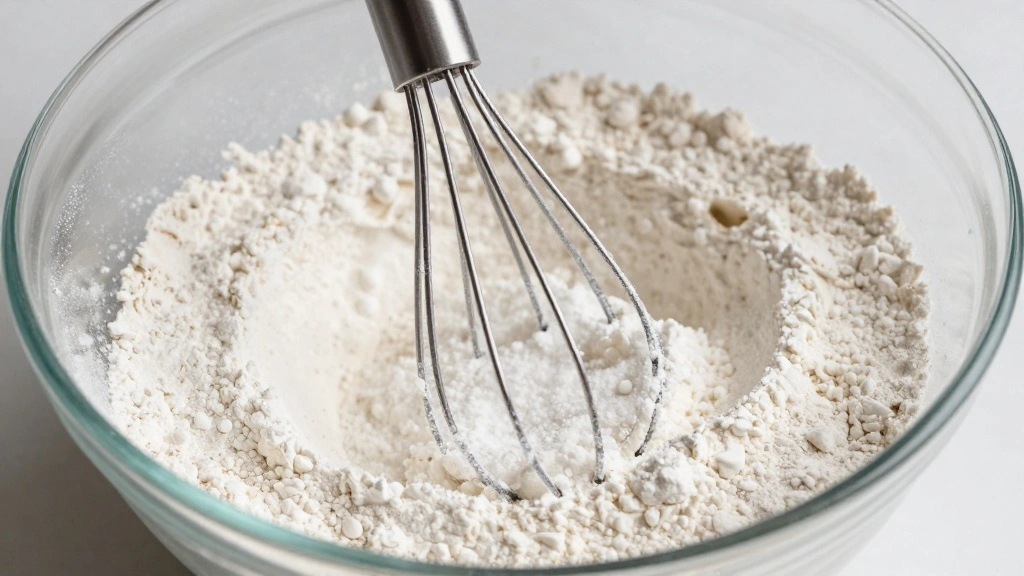 Moist Chocolate Chip Banana Bread (Bakery-Style) - Step 3: Mix Dry Ingredients 1