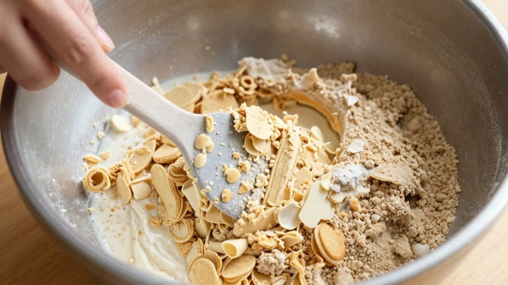 Moist Chocolate Chip Banana Bread (Bakery-Style) - Step 6: Combine Wet and Dry Ingredients 1